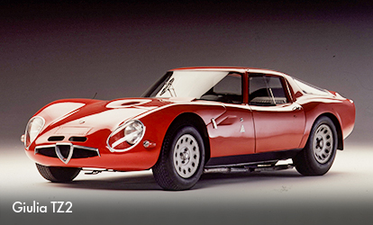 Alfa Romeo Giulia TZ and TZ2