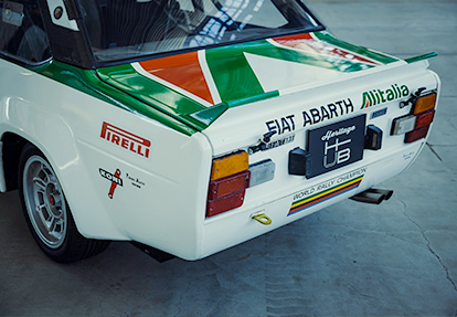 1 FIAT 131 ABARTH 2° RALLYE MONTE CARLO 1977 JEAN-CLAUDE ANDRUET IXO ALTAYA 1/43