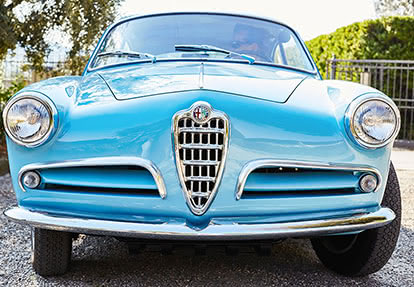 Provence Moulage Alfa Giulietta Sprint Tron N°106 - Mille Miglia 1956, 1/43 (occasion, Sans Boîte)